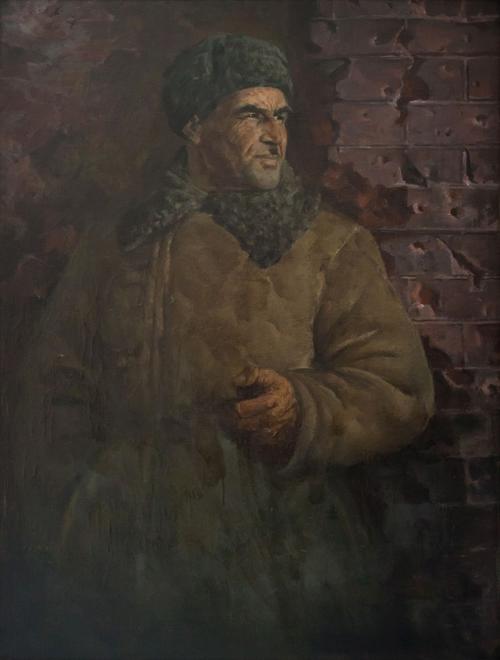 Цыгулёв Владимир Федорович (1932-1990).<br>Портрет И.И.Людникова.<br>1984<br>Холст, масло