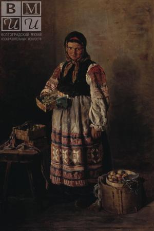 Маковский. Девушка с ягодами