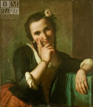 Ротари Пьетро Антонио. Портрет молодой женщины