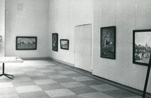 Первая выставка И.И.Машкова в ВМИИ.<br>1976