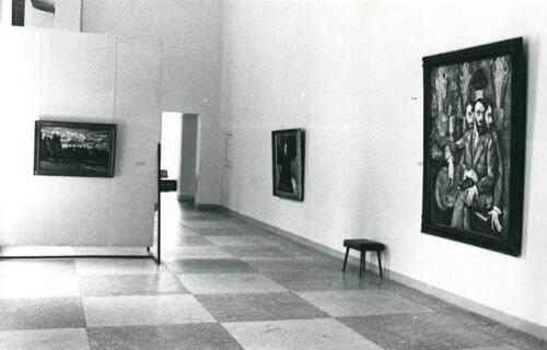 Первая выставка И.И.Машкова в ВМИИ.<br>1976