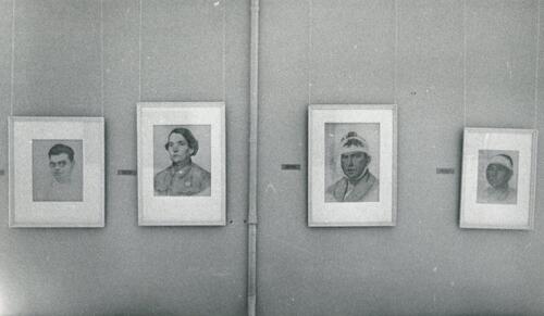 Первая выставка И.И.Машкова в ВМИИ.<br>Графика.<br>1976