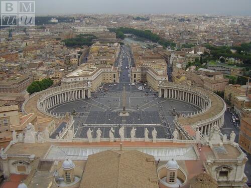 34) Яковлева Л. В. Ватикан. Piazza S.Pietro