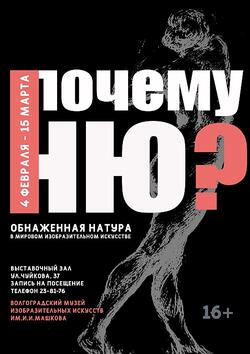 Интеллектуальная программа в рамках выставочного проекта «Почему ню?»