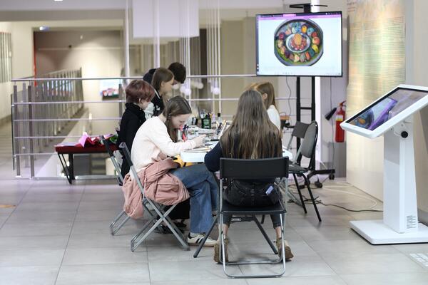 Интерактивные занятия на экспозиции «Илья Машков»