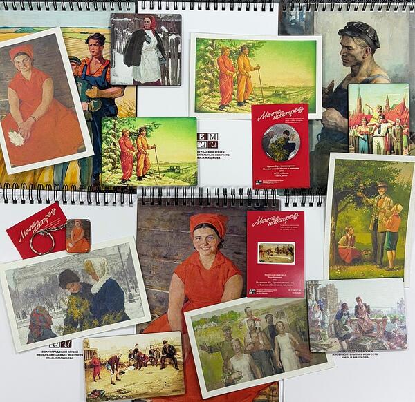 Коллекция сувениров к выставке «Мечте навстречу»