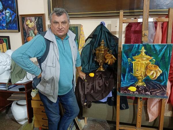 Новая студия живописи Андрея Выстропова