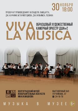 Образцовый художественный камерный оркестр «Viva la Musica» ДШИ№2