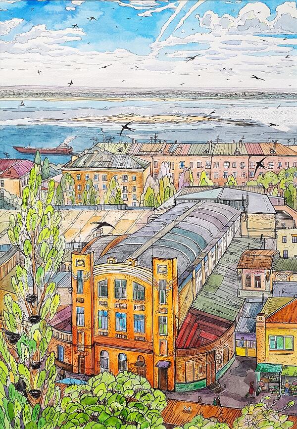 Проект «Пойдем в мастерскую». График Татьяна Ковешникова