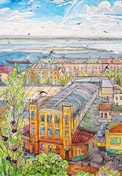 Проект «Пойдем в мастерскую». График Татьяна Ковешникова