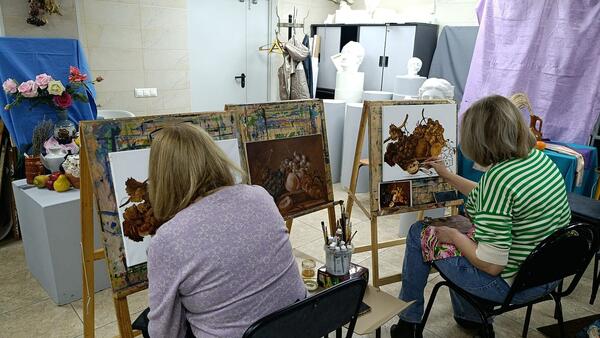 Расписание занятий студии живописи Ирины Тур на декабрь 2025 г.