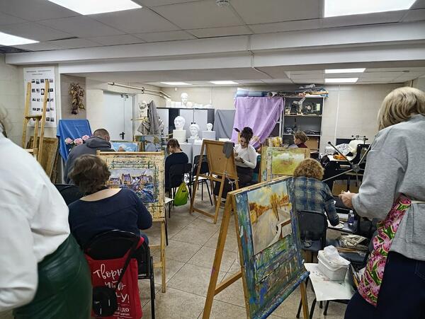 Расписание занятий студии живописи Ирины Тур на ноябрь 2025 г.